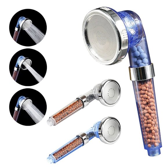 Spencer Bath Pressure Ionic Handheld Shower Head Filter Beads